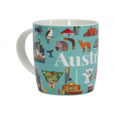 Australia Icons Mug